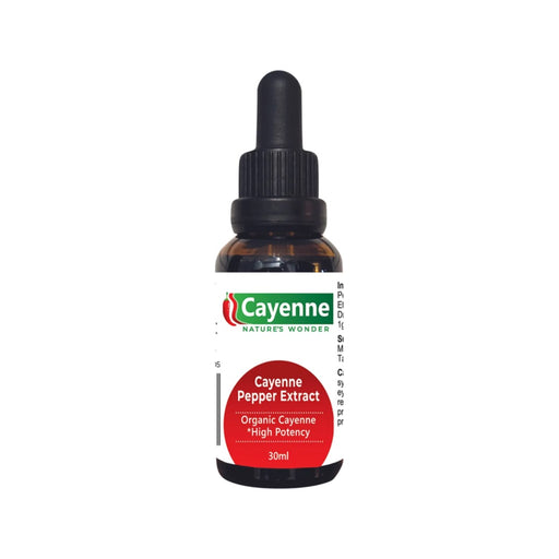 CAYENNE NATURE'S WONDER Cayenne Pepper Extract with dropper 30ml