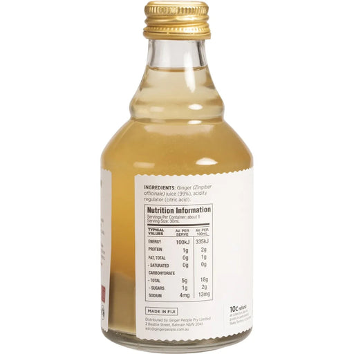 THE GINGER PEOPLE Ginger Juice 99% - 237ml Bottle