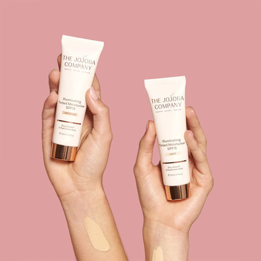 THE JOJOBA COMPANY Illuminating Tinted Moisturiser SPF15 Medium 50ml