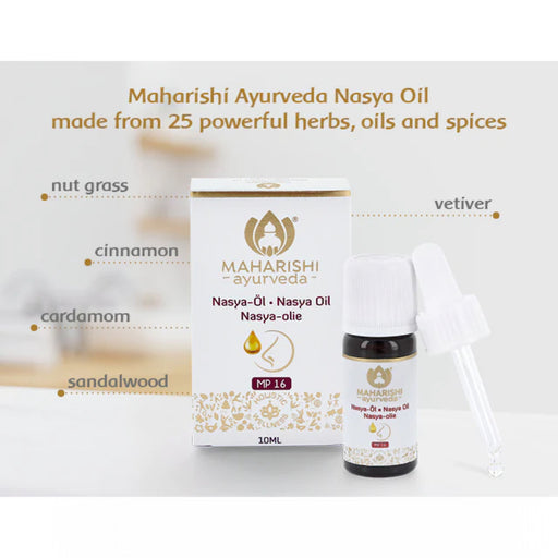MAHARISHI AYURVEDA Nasya (Nasal) Oil 10ml